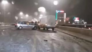 Само в БЛИЦ! Страшен кошмар и меле след меле на столичното "Цариградско шосе" 