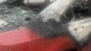 Опожариха умишлено кола в Русе СНИМКА 