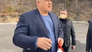 Борисов на поредна инспекция: Идвам на кал и после на оправено