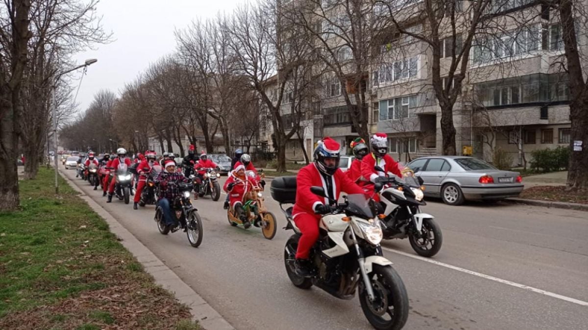 Благотворително Коледно шоу на рокерите в Добрич
