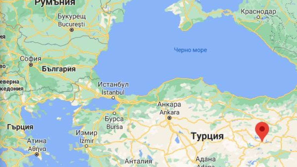 Силно земетресение разлюля Турция ВИДЕО