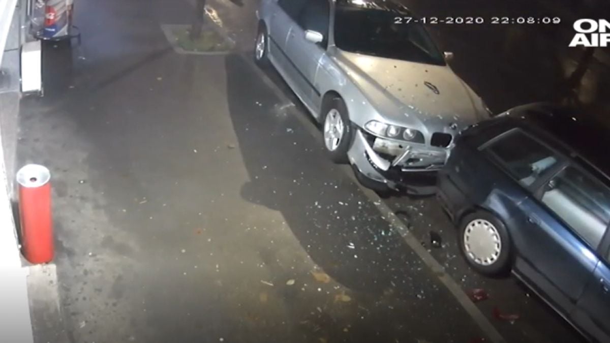 Пиян мъж почерни Коледата на редица русенци ВИДЕО 