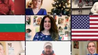 US посланичката с любопитно ВИДЕО
