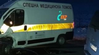 Катастрофа затапи движението по пътя Видин-Монтана