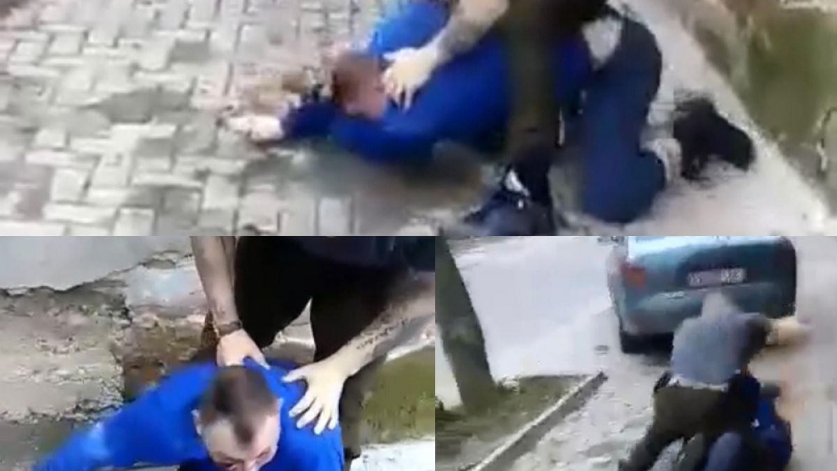 Зрелищен екшън в Дупница: Кикбоксьор смля от бой съгражданин заради... СНИМКИ 