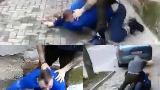 Зрелищен екшън в Дупница: Кикбоксьор смля от бой съгражданин заради... СНИМКИ 