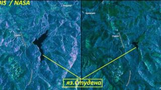 NASA показа сателитни СНИМКИ от пернишкия язовир "Студена", които озадачиха всички