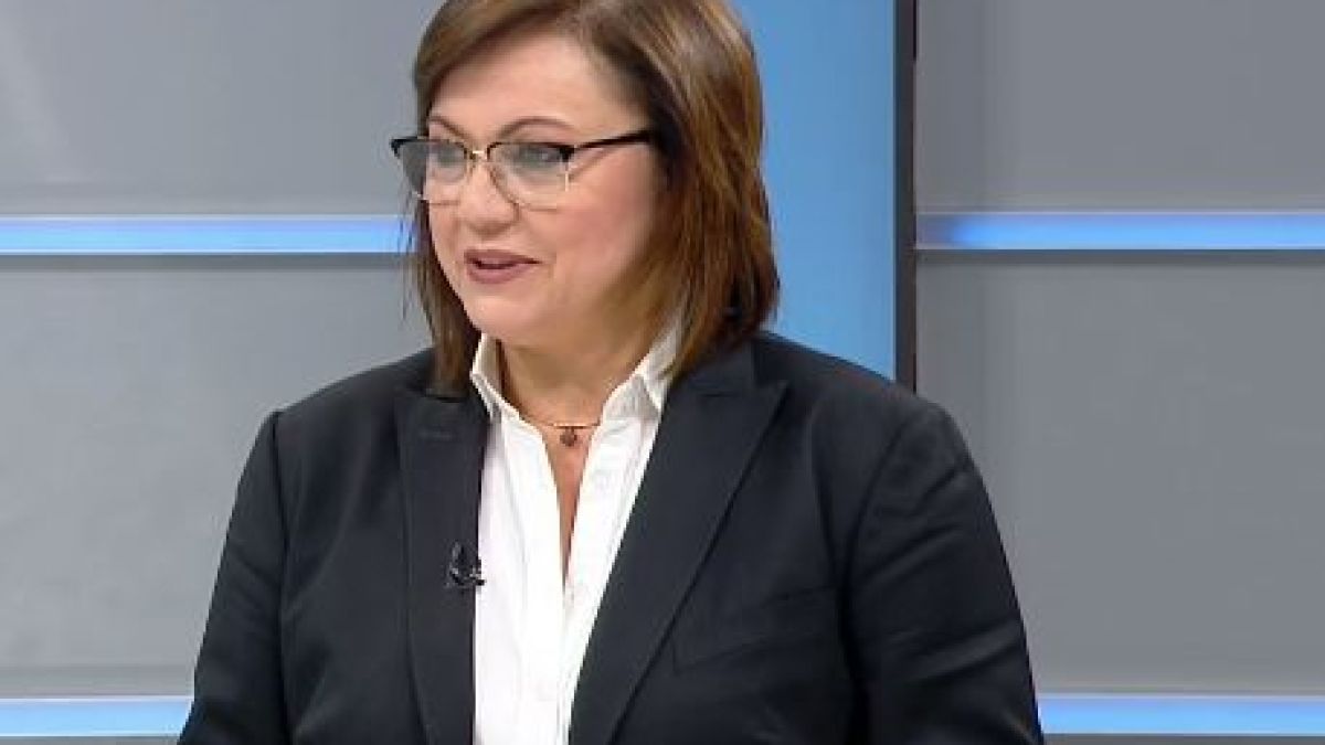 Нинова неочаквано обяви ще направи ли голяма коалиция с Борисов след изборите