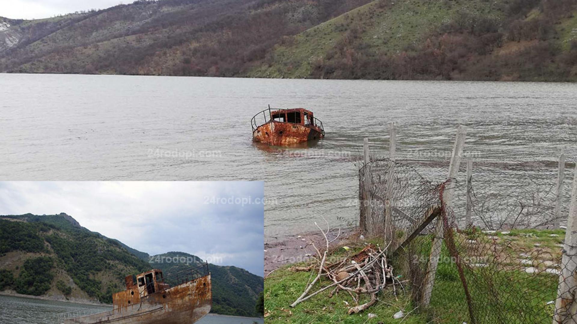 Неочаквана гледка във водите на яз. "Студен кладенец" ВИДЕО