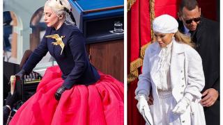 Джей Ло и Лейди Гага с тайни послания и хипнотизираща визия на клетвата на Байдън