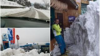 Приказка! В Тази част на България снегът вече е над 2 метра 