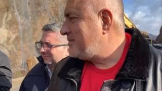 Борисов отиде на най-опасната точка в България, прекръсти се и... ВИДЕО