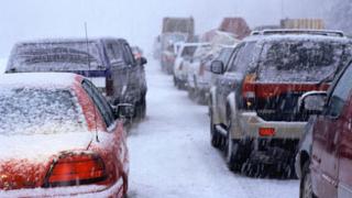 Хаос в Германия заради снежна стихия