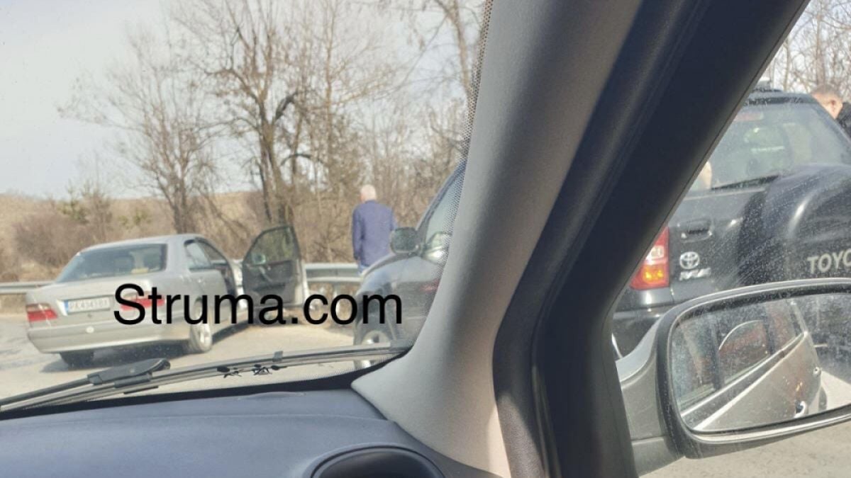 Извънредна ситуация на пътя край Добринище СНИМКИ 