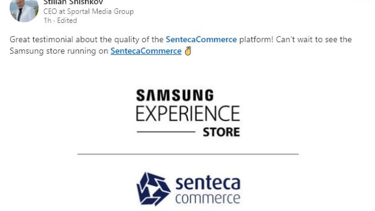 Собственикът на Спортал обяви голяма бизнес новина, свързана със Samsung