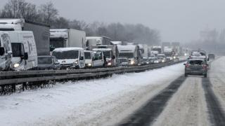Чудо невиждано в Германия заради снежната стихия ВИДЕО 