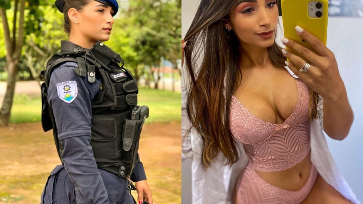 Полицайка свали униформата и се превърна в секс фурия СНИМКИ 18+