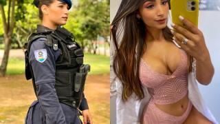 Полицайка свали униформата и се превърна в секс фурия СНИМКИ 18+