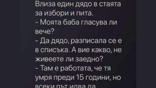 Венета Харизанова подпали мрежата с виц за изборите