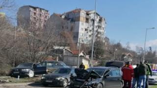 Тежка катастрофа на Крайзерния път във Варна СНИМКА