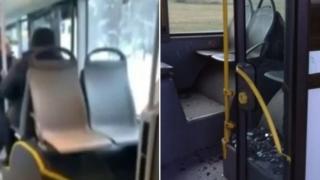 Още разкрития за агресора, изпотрошил с чук автобус в София