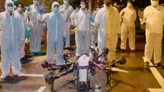 Дронове дезинфекцират Дубай ВИДЕО