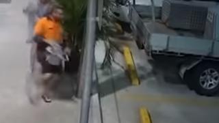 Пенсионерка преби обирджия ВИДЕО
