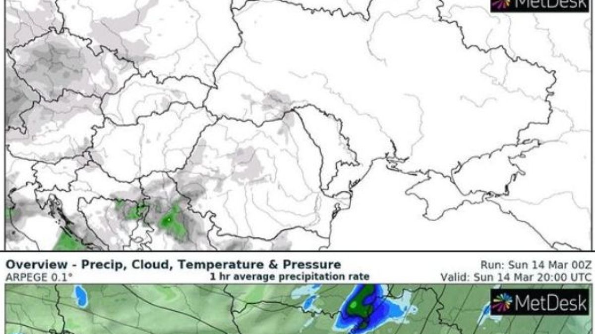 Meteo Balkans показа страшни КАРТИ на България: До часове идат големи опасности!