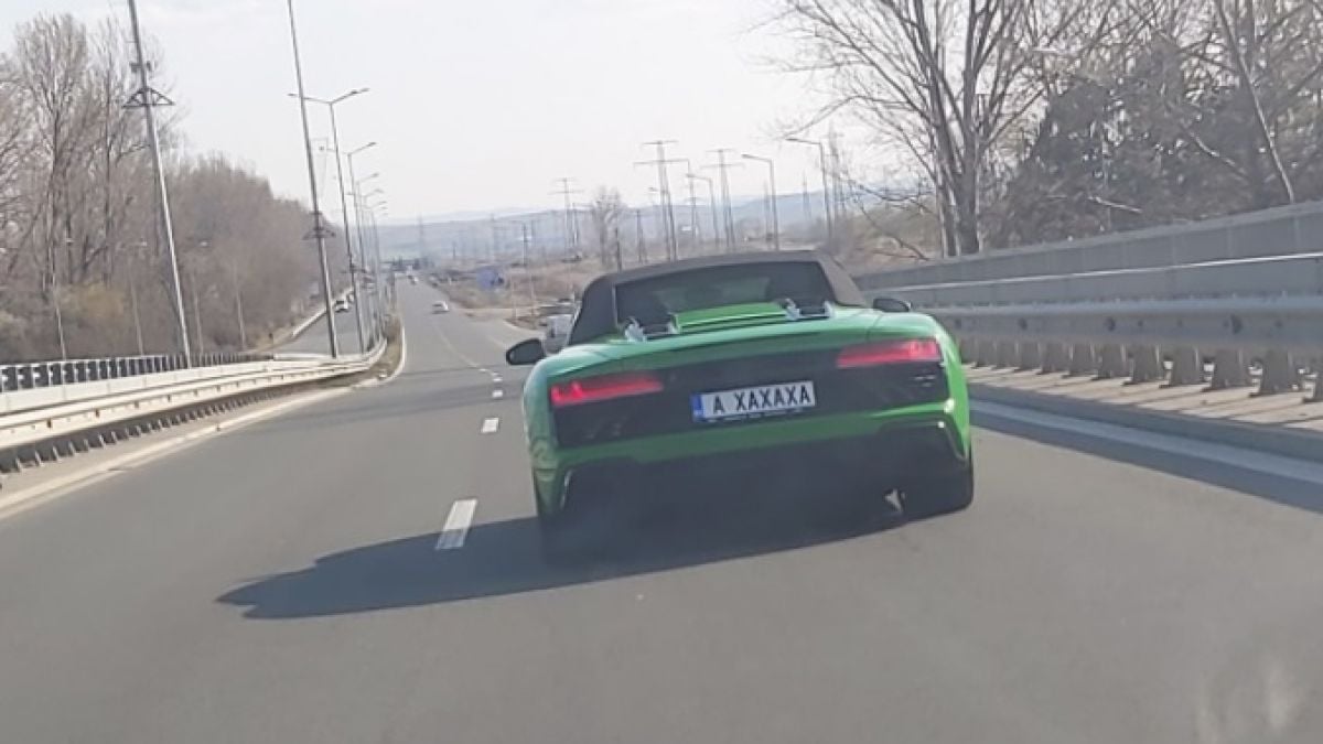 Баровец с Audi R8 Spyder взриви хейтърите в Бургас СНИМКИ