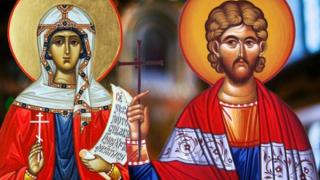 Прекрасни имена черпят днес, почитаме светци, жестоко пребити с камъни