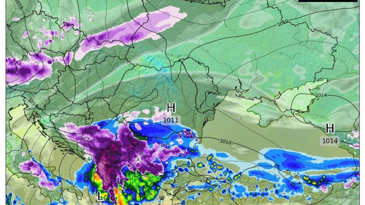 Meteo Balkans показа страшна КАРТА и предупреди: До 48 часа иде…