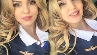 Приказна красота: Светът се възхити от руска стюардеса СНИМКИ