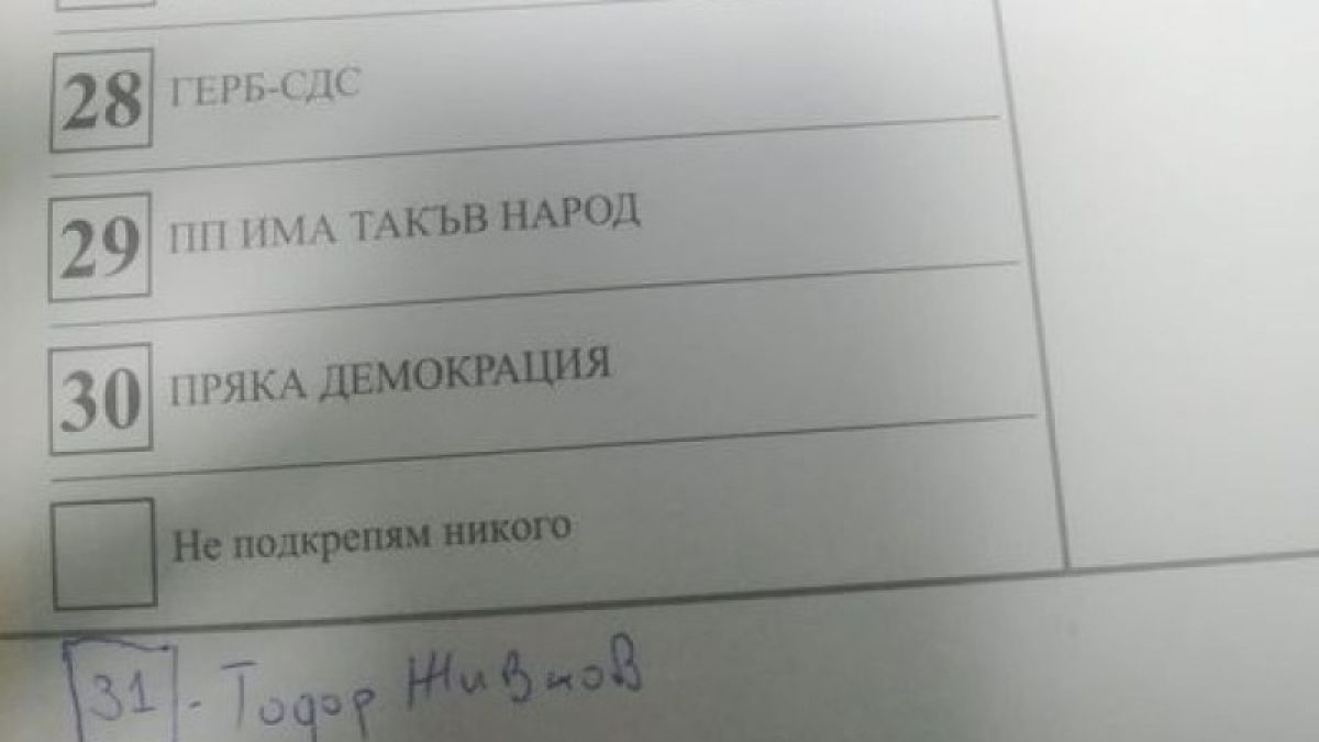 Избирател възкреси комунистическото минало, напира да гласува за... СНИМКА 