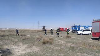 Турски изтребител се разби в централна Турция ВИДЕО