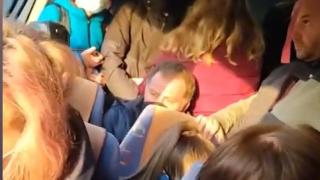 Пълен шок в пловдивски междуградски рейс, ето как пътуват хората ВИДЕО