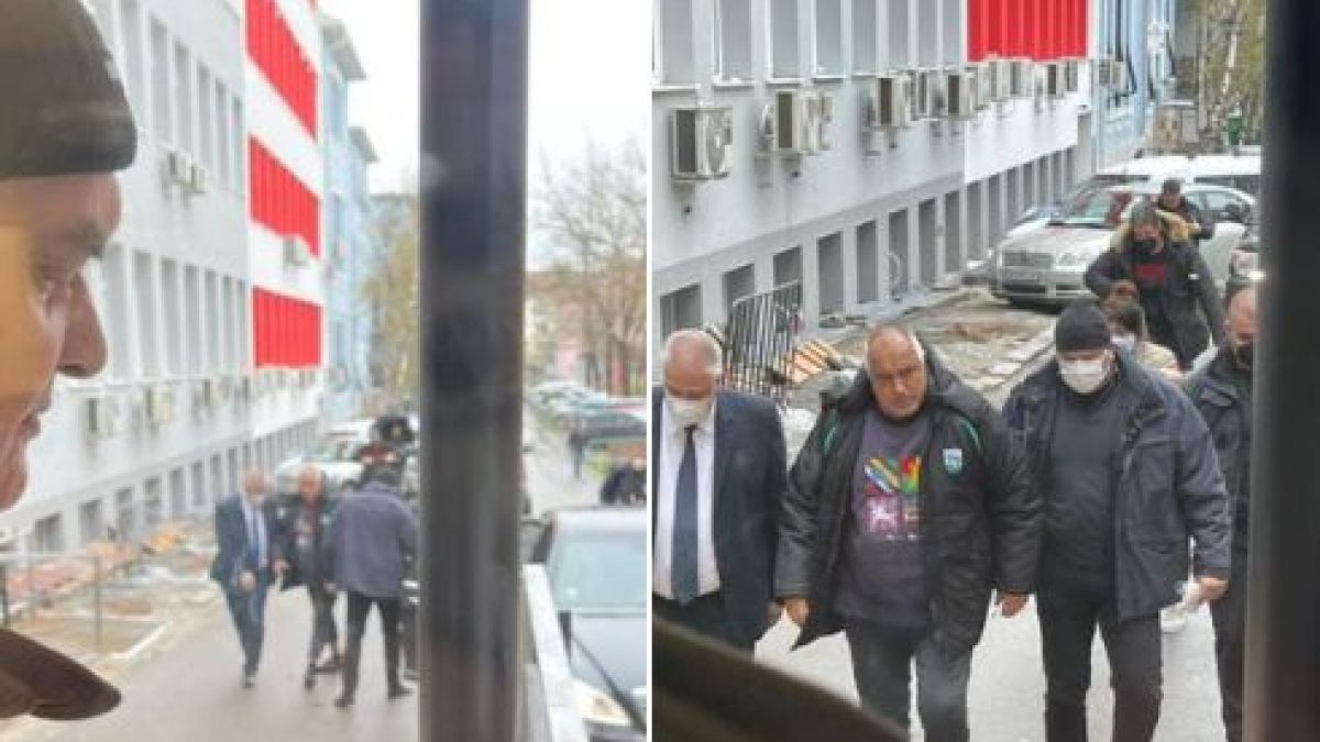 Бойко Борисов по спешност в "Пирогов" СНИМКИ 