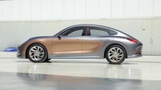 Уникално: Пускат евтин електромобил с дизайн като Porsche Panamera СНИМКИ