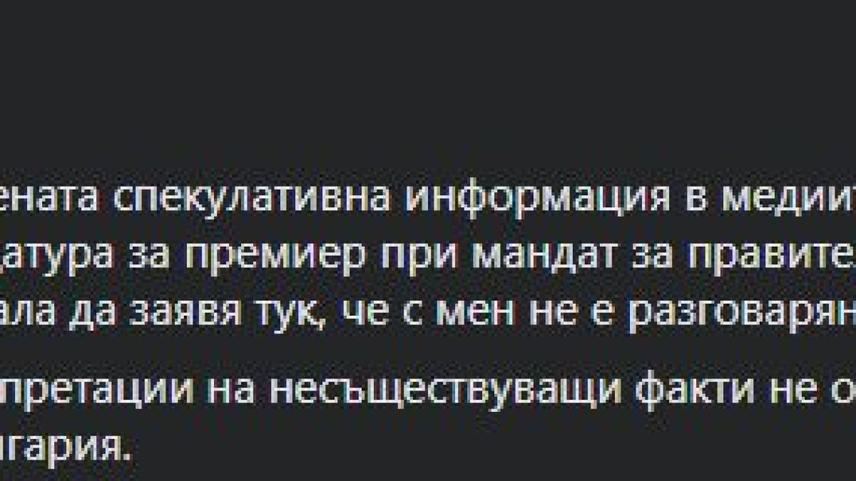 Бизнесдамата, сочена за премиер на Слави, пак проговори и...