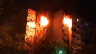 Пожар изпепели апартамент в столичния квартал "Дружба", арестуваха... ВИДЕО