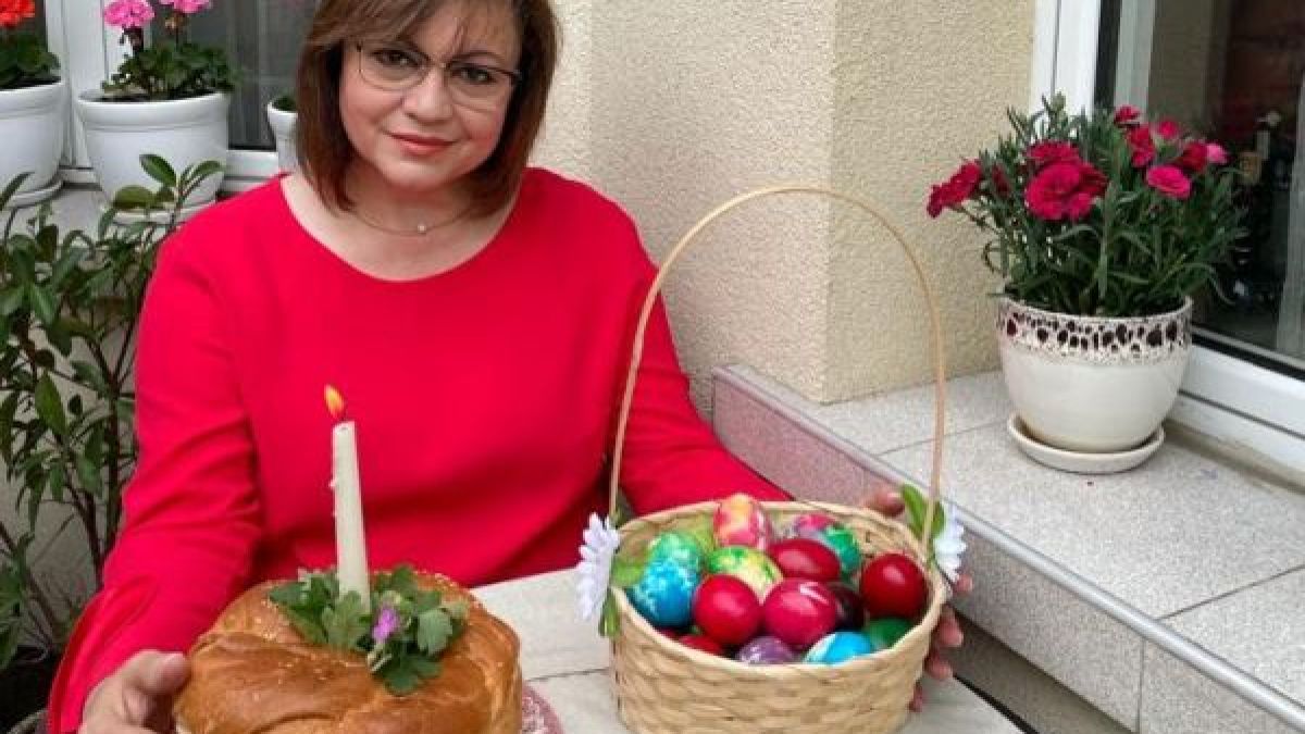 Нинова си показа яйцата СНИМКА