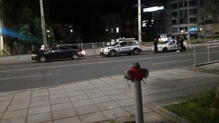 Екшън с три патрулки и Ауди А6 в Бургас