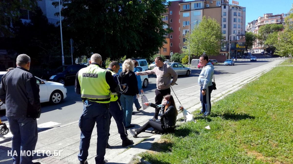 Кошмарен инцидент с ученичка в Бургас СНИМКА 