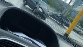 Катастрофа с два леки автомобила в столичния кв. "Дружба" СНИМКА
