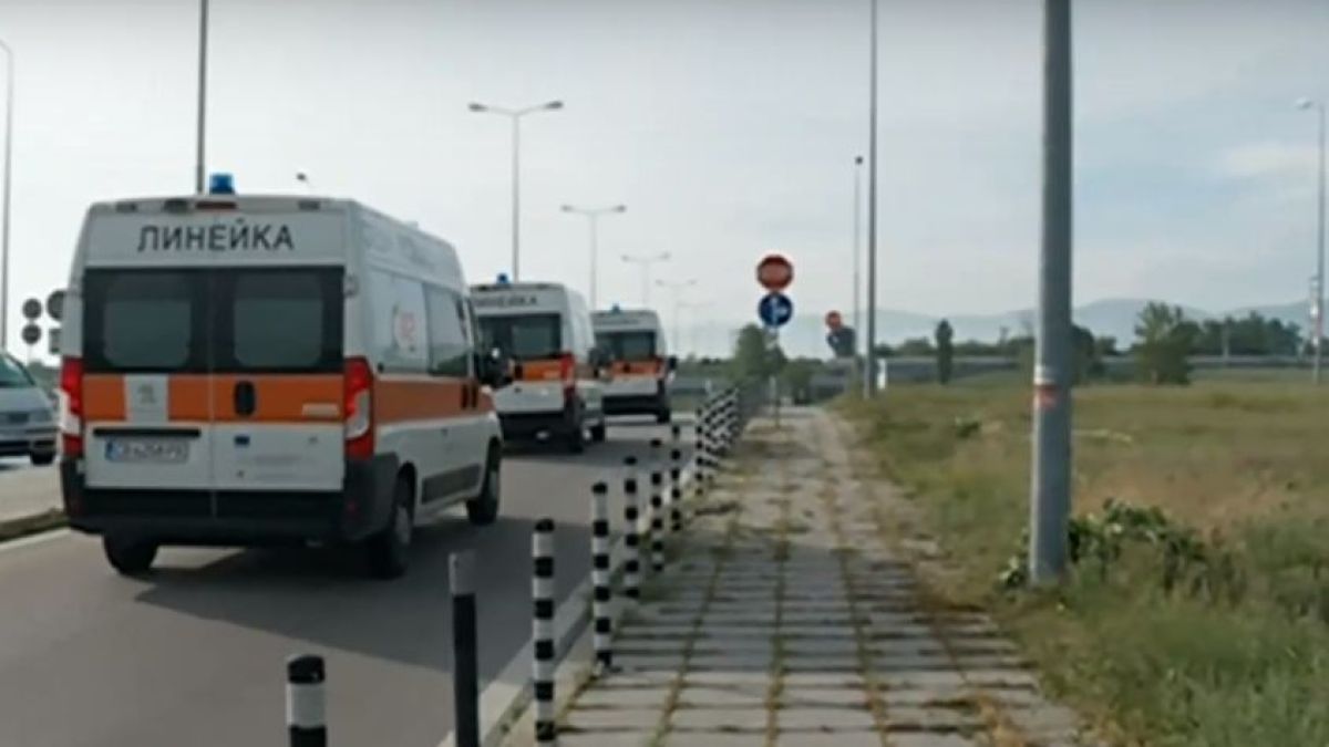 Първо ВИДЕО от извънредната ситуация на Летище София