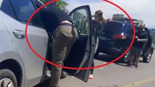 Първо в БЛИЦ! Страшно меле на бул. "Цариградско шосе" в София ВИДЕО