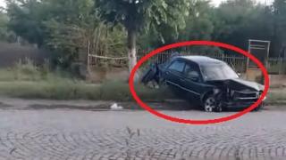 Циганин направи невиждан зулум с "Мерцедес" във Врачанско и си плю на петите ВИДЕО