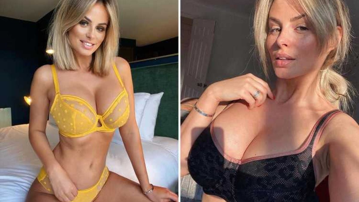 Секси моделка разголи сочните си гърди за наслада на феновете СНИМКИ 18+