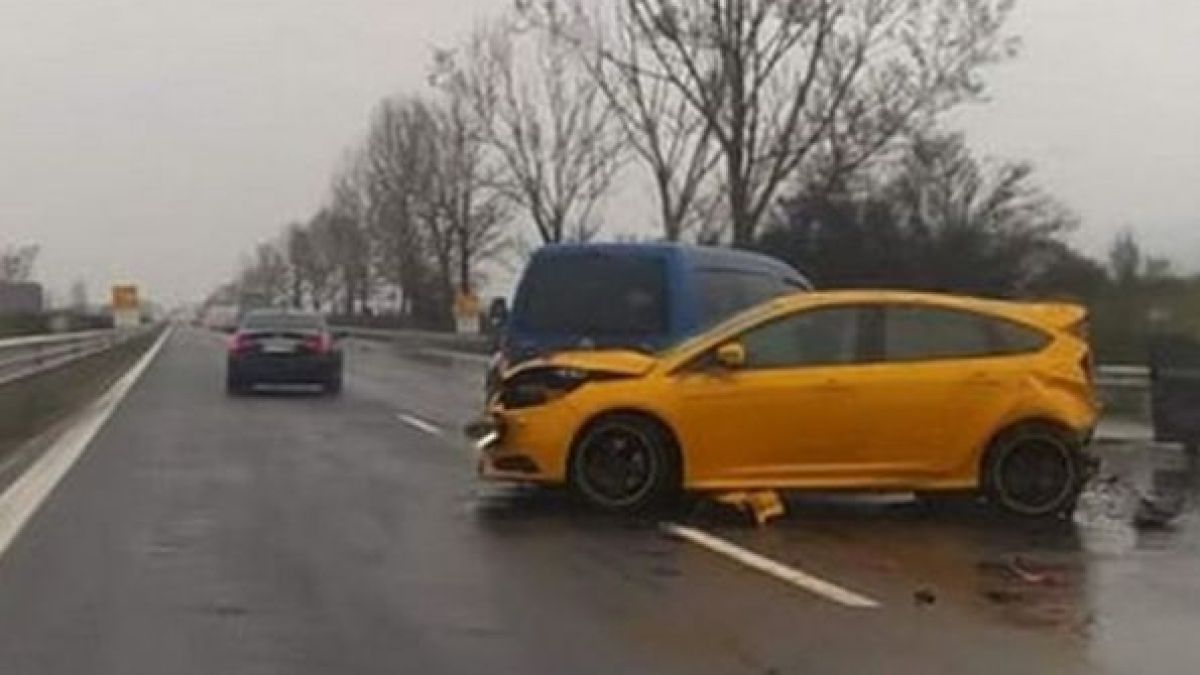 Страшно верижно меле в Плевенско 