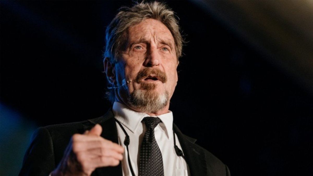Създателят на McAfee, който почина в затвора, е оставил съобщение в случай на смърт