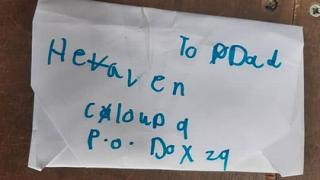 Момиченце просълзи всички със сърцераздирателно писмо до починалия си татко  